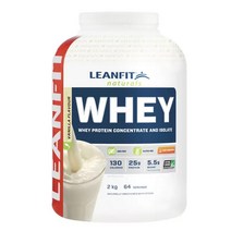 Leanfit 호주코스트코 린핏 내추럴웨이 프로틴파우더 바닐라맛 호주직배송 64회분 2kg 1팩