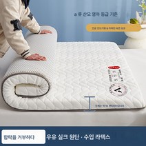 라텍스 매트리스 쿠션 가정용 다다미 요 기숙사 싱글 1m 5수면 전세 전용 매트리스 이불, 색깔10, 옵션1