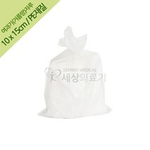 PE재질 여과기 거름망자루 거름망보자기 100장, 가10x세15cm100장