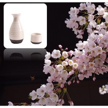 정종 데우기 일본 술잔 도자기 술병 중국 술잔 사케병 독구리 도쿠리 세트 사케잔 전통주병, 도쿠리1병 사케잔2잔