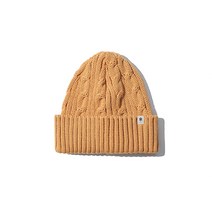 [국내매장판]스노우피크모자 트위스트 비니 MS 머스타드 S22WURKC04MS