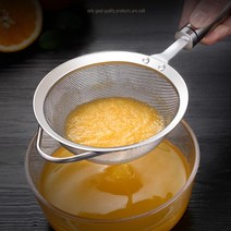 국물요리의 자신감 망국자SSGP 향균이 되는 All 스테인리스 다시국자 면국자 그물국자 손잡이용 거름망 건지국자 멸치육수 다시망, 소형