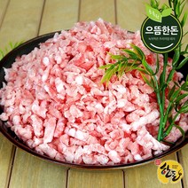 [으뜸한돈] 국내산 한돈 뒷다리살 500g+500g (다짐육) (총1kg) 냉동, 단품, 1kg