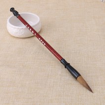 사군자 문방사우 배우기 쓰는 붓 서예붓 물로 동양화 서예 브러쉬 펜 늑대 머리 쓰기 브러시 나무 핸들 드롭 1 피스, [03] L