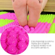 지압발매트 지압발판 주방매트 레크레이션매트 지압매트 주방발매트 발건강매트 풋케어 지압판 싱크매트, 그린
