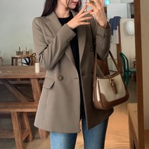 [마이더스비] 보네 베이직 버튼 자켓