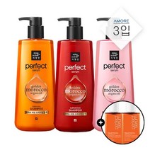 아모레퍼시픽 [S] 미쟝센 퍼펙트 프로 샴푸/린스 3입 구성+추가증정 모음, 09 데미지케어 샴푸2개+린스1개