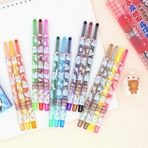 몰랑 16색 빙글 색연필(랜덤)-12EA, 상세페이지 참조, 상세페이지 참조, 상세페이지 참조