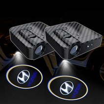 2세대 레이져 센서형 도어로고라이트 도어빔 자동차 익스테리어 무드등, 1세트(본체2개)_244 VIP
