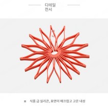 안전한 실리콘 방열패드 미끄럼 방지 매트 컵홀더 냄비받침판, 파란색