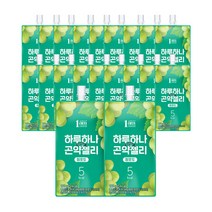 1am 하루하나 곤약젤리 청포도맛, 150g x 20개