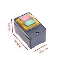 On-Off I/O Start Stop 방수 푸시 버튼 스위치 10A 380VAC, 한개옵션0
