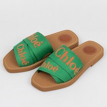 [로로모다] 끌로에 우디 플랫 뮬 슬리퍼 / CHC23U188EF-98R