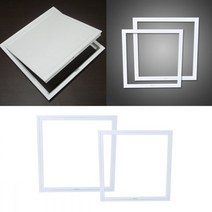 욕실 화장실 천정 점검구 (오픈형 개폐형 밀폐형) D형 T바, 04. 알루미늄 개폐형 D450_i05-006