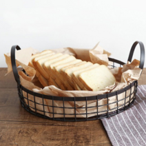 철제 와이어 라탄 귤 과일 빵 바구니 세트