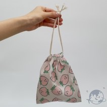 VEDANA 조리개파우치 중 광목더스트백