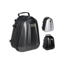 락바이커 오토바이 리어백 탑박스 바이크 가방 헬멧수납 풀페이스, 대형, 카본