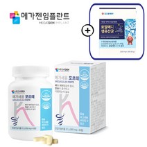 [유산균무료] 메가세움 포르테 치아 영양 보충 제 950mg 60정, 1개
