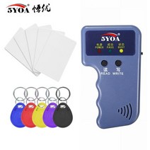 가정용불멍 난로 실내 무드등 125KHz RFID 복사기 라이터 프로그래머 리더 ID 카드 복제기 및 키, with 5 Keys 5 Cards