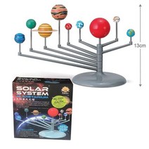 플라네타리움 태양계 플라네타륨 모델 퍼즐 키트 천문학 실험 과학 프로젝트 diy 돋보기, 상자 포함