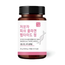 저분자 피쉬 콜라겐 펩타이드 464달톤 분말 캡슐 어류, 1개, 35g