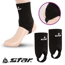 스타 앵클 보호대 B형 얇은 발목보호대 축구 스포츠 발목아대 밴드 간편한 XD120W, 2개입 1세트