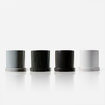 [이오플랜트] 유광&무광 심플 원통 세라믹 화분(받침포함)모음, 무광, 화이트