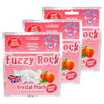 퍼지락 자일리톨사탕 복숭아향 무설탕캔디 40g X 3개, 복숭아향 40g X 3
