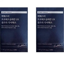 1+1 여에스더 프로테오글리칸 2X 울트라 다이렉트 2박스 4주 필름 콘드로이친 사은품증정