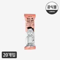 랩노쉬 푸드바 스트로베리파이, 55g, 20개