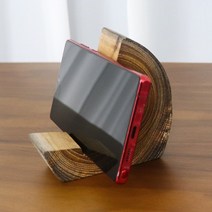 (3타입) 다용도 원목 핸드폰 거치대, 원목 핸드폰 거치대 (A타입)