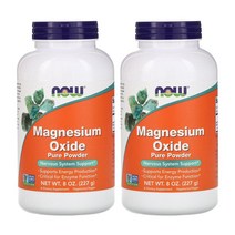 1+1 나우푸드 산화마그네슘 파우더 분말 가루 227g magnesium oxide, 1개, 기본