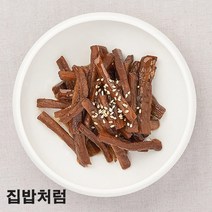 [집밥처럼 우엉채조림] 쫄깃쫄깃 쫀득한 밥도둑 간편한 상차림 엄마 손맛 가정식 밑반찬, 130g, 1팩