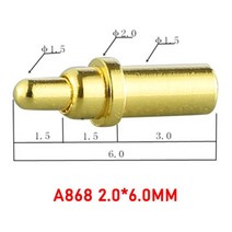 YUXI 1PCS 높은 현재 봄로드 포고 핀 남성 여성 커넥터 전원 무거운 배터리 POGOPIN 헤더 충전, 11 A868