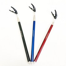 [아프로스포츠] 편리하고 높은실용성을가진 받침대 초특가!!1개당 1개 KC 신형 대물받침대 2.1M 스테인리스 민물받침대 2개 1세트 단품도가능, 블루블랙세트