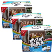 산도깨비 옷장용 탈취제(코튼향) 65g X 4개입, 3개