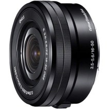Sony 소니 SELP1650 카메라 렌즈, 실버
