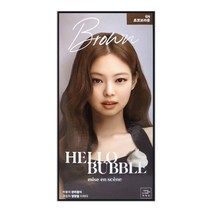 미쟝센 올뉴 헬로버블 염색약 6N 초코브라운, 1개