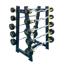 헬스 중량 이지일자바 컬바 바벨세트 정리대 10종, 선택4) 일자바25kg