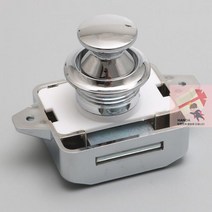 카라반 서랍 잠금장치 도어락 푸쉬락 캠핑카 6D2C, 1-푸쉬락펄니켈-20mm