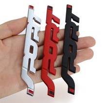 자동차 스포츠 스티커 금속 sport 5D 바디 튜닝 레터링 외관 로고 엠블렌 배지 실버
