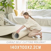 카라즈 돌돌이 PVC 롤매트 140cm x 700cm x 2.2cm 셀프시공 매트, 단품