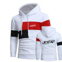 명패디자인 CCM 프린트 스플라이스 풀오버 남성 하라주쿠 스웨터 코튼 코트 후드 탑 최신 봄 가을 2792119426, XL CHINA, 3