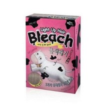 이지엔 라이트 업 헤어 블리치 블랙빼기 탈색제, 4세트