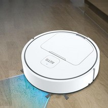 3 in 1 자동 로봇 진공 청소기 스위핑 1000PA 가정용 습식 및 건식 용 저소음 충전식, [01] WHITE