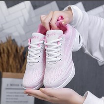 비템포 플라이윙 라인댄스화 라인댄스신발 운동화 재즈화 에어로빅화 줌바 댄스화, 250, 핑크