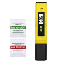 분광계 광도계 적외선 PH 측정기 0.01 0-14 측정 범위의 수질 테스터 용 고정밀 적합한 수족관 수영장, Yellow