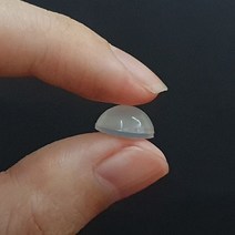 실리콘 발받침 범폰 스티커 반원 11x5mm_233487EA