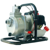 엔진 양수기 1인치 2행정 가벼운 워터 펌프 AW-760P, 흡입호스25MM x 5M, 엔진오일선택