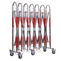 자바라대문 주차장 바리게이트 철망 접이식 울타리, 높이 1.1m x 5m, 1개